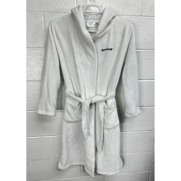 Forever 21 Hello Kitty Cinnamoroll Ears Hooded Embroidered Bath Robe / Small - Picture 2 of 7